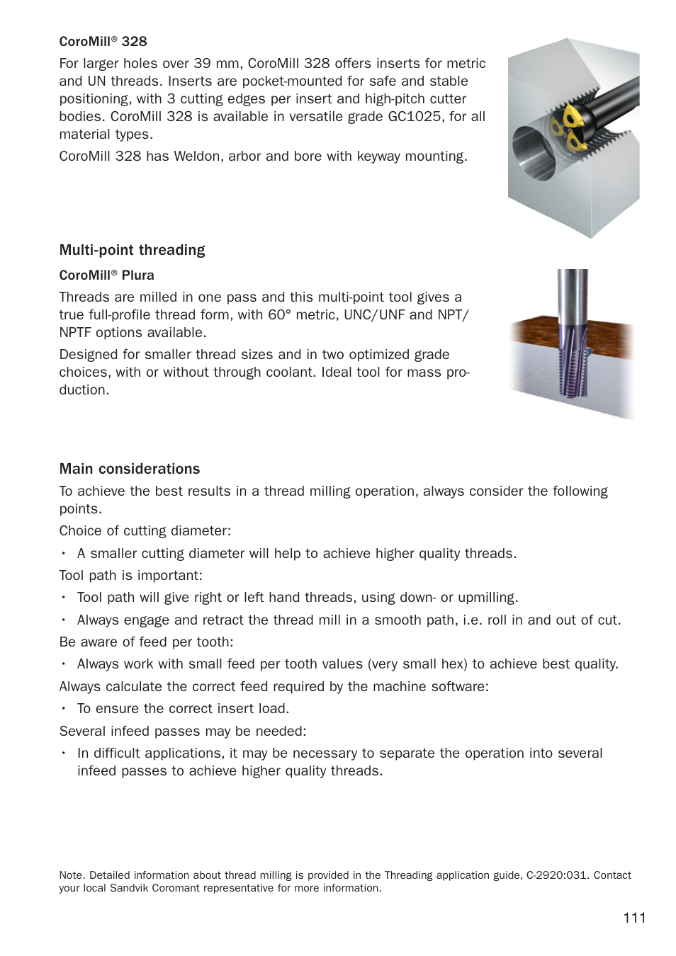 Sandvik Coromant Heat resistant super alloys User Manual | Page 113 / 132
