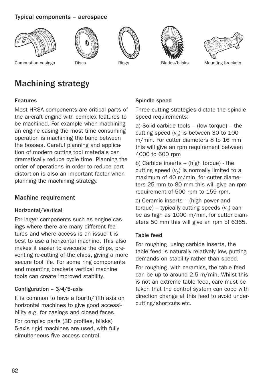 Machining strategy | Sandvik Coromant Heat resistant super alloys User Manual | Page 64 / 132