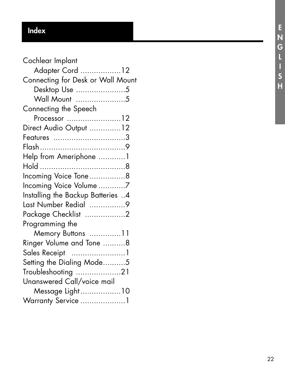 Ameriphone XL-40 User Manual | Page 28 / 88