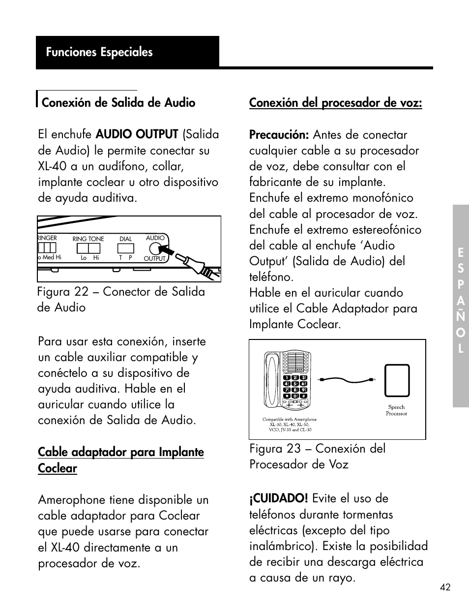 Ameriphone XL-40 User Manual | Page 48 / 88