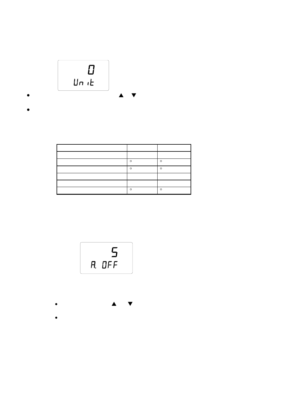 Display units, Setting the automatic power-off function | Vaisala HM44 User Manual | Page 12 / 52