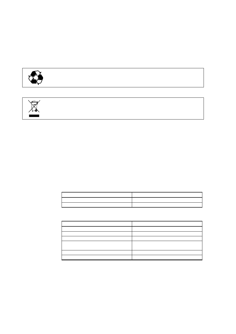 Recycling, Regulatory compliances, Table 3 | Emission tests, Table 4, Immunity tests | Vaisala HMM213 User Manual | Page 12 / 52