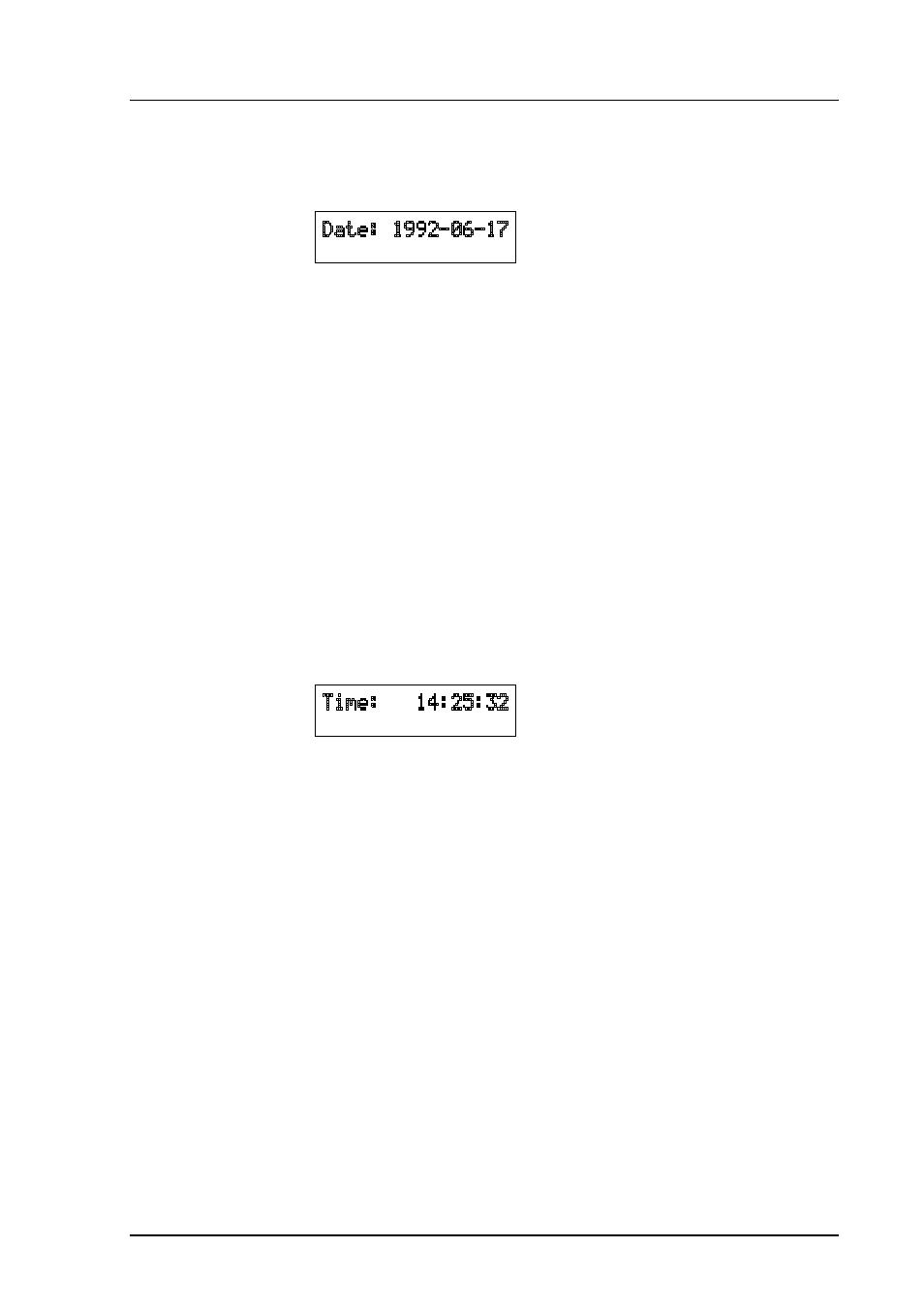 3 setting the date, 4 setting the time | Vaisala HMP260 User Manual | Page 37 / 118