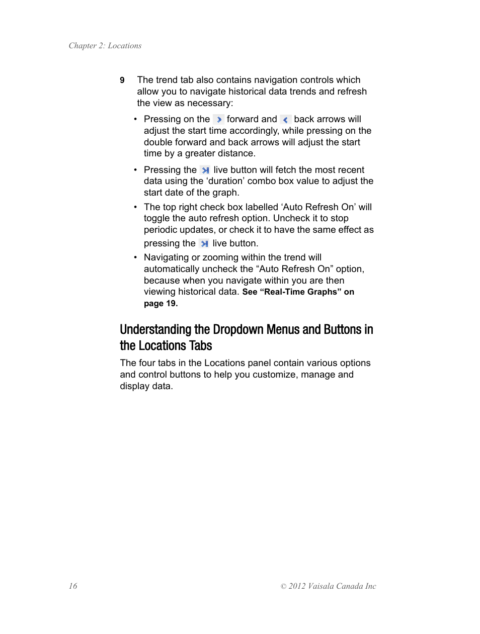 Tions tabs | Vaisala viewLinc 4.1 User Manual | Page 20 / 60