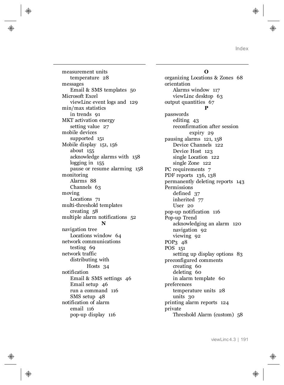 Vaisala viewLinc 4.3 User Manual | Page 199 / 206