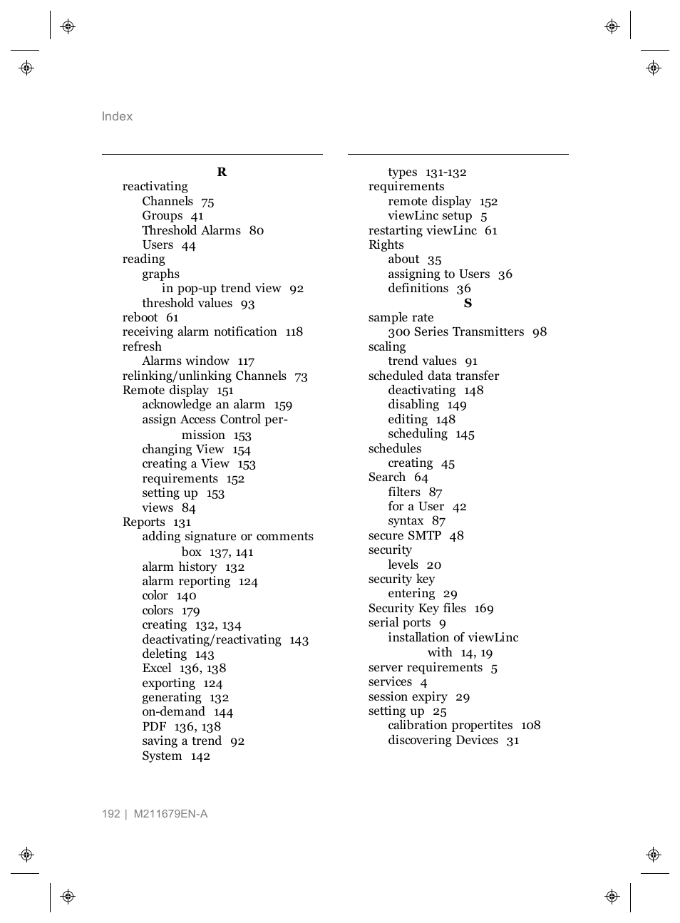 Vaisala viewLinc 4.3 User Manual | Page 200 / 206