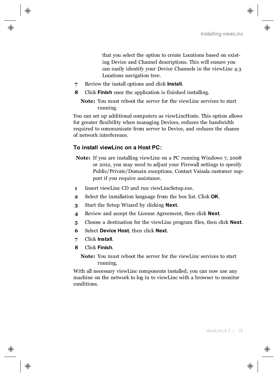 Vaisala viewLinc 4.3 User Manual | Page 27 / 206