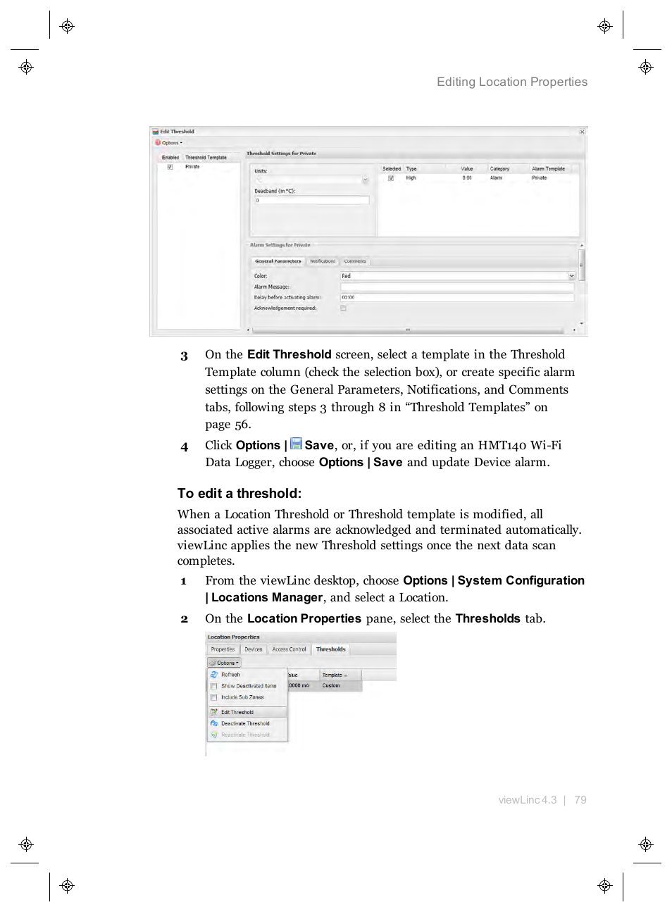 Vaisala viewLinc 4.3 User Manual | Page 87 / 206