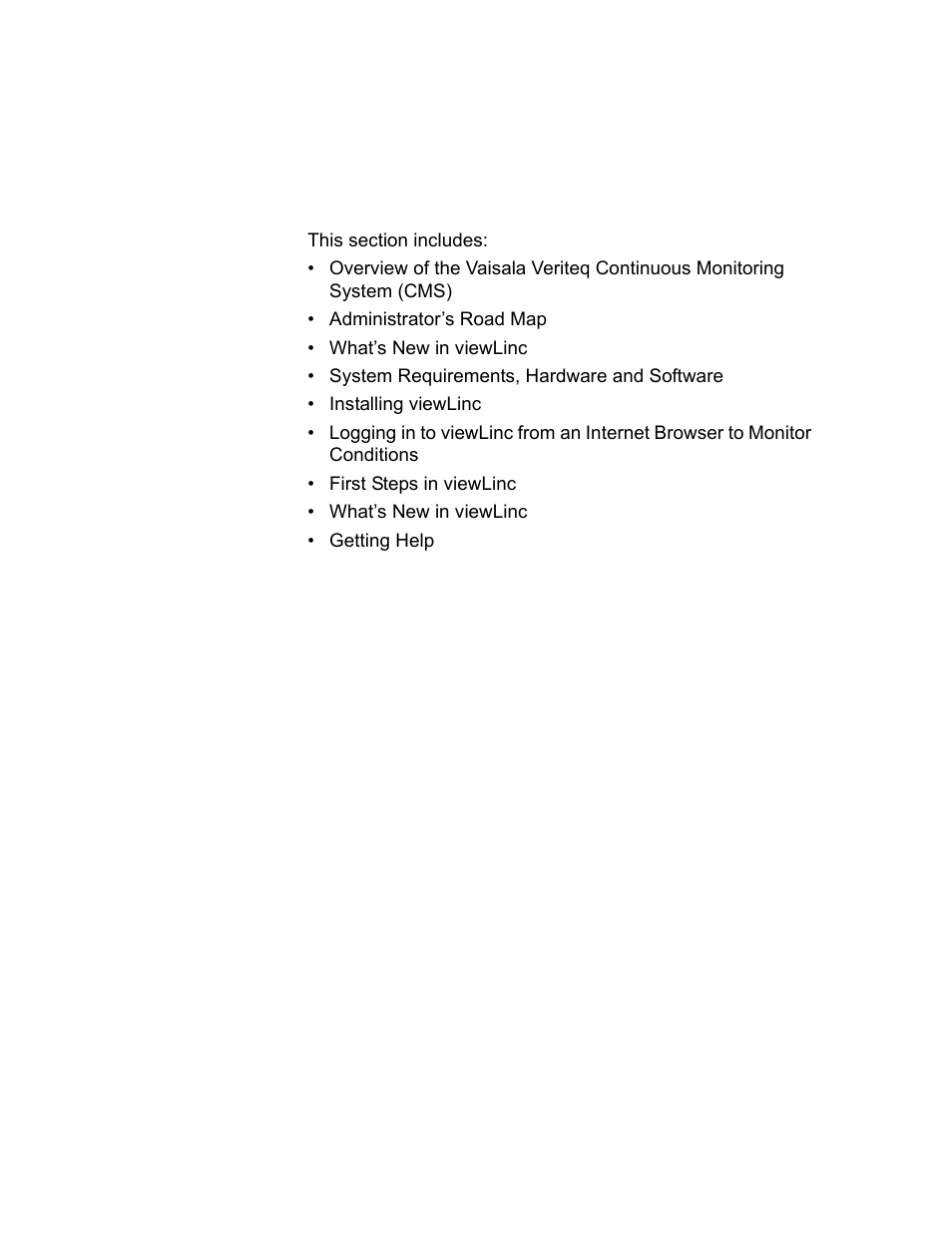 Chapter 1: getting started 1, Chapter 1: getting started | Vaisala viewLinc-4.1-M211518 User Manual | Page 13 / 175