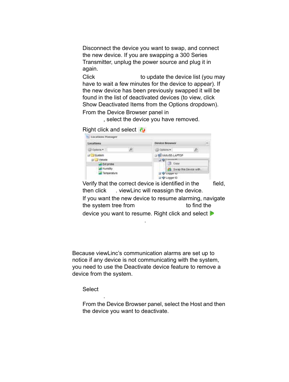 Removing devices | Vaisala viewLinc-4.1-M211518 User Manual | Page 55 / 175