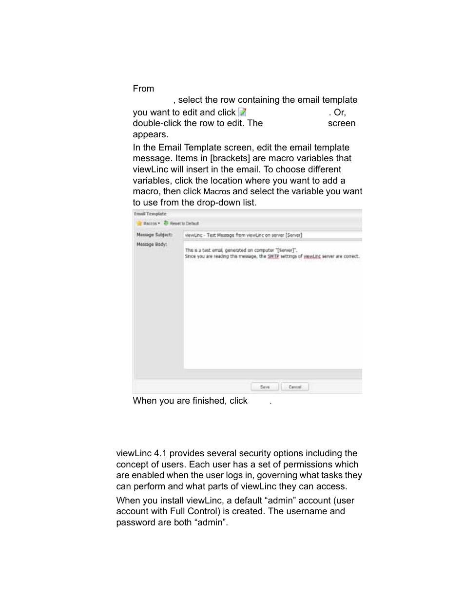Working with users | Vaisala viewLinc-4.1-M211518 User Manual | Page 67 / 175
