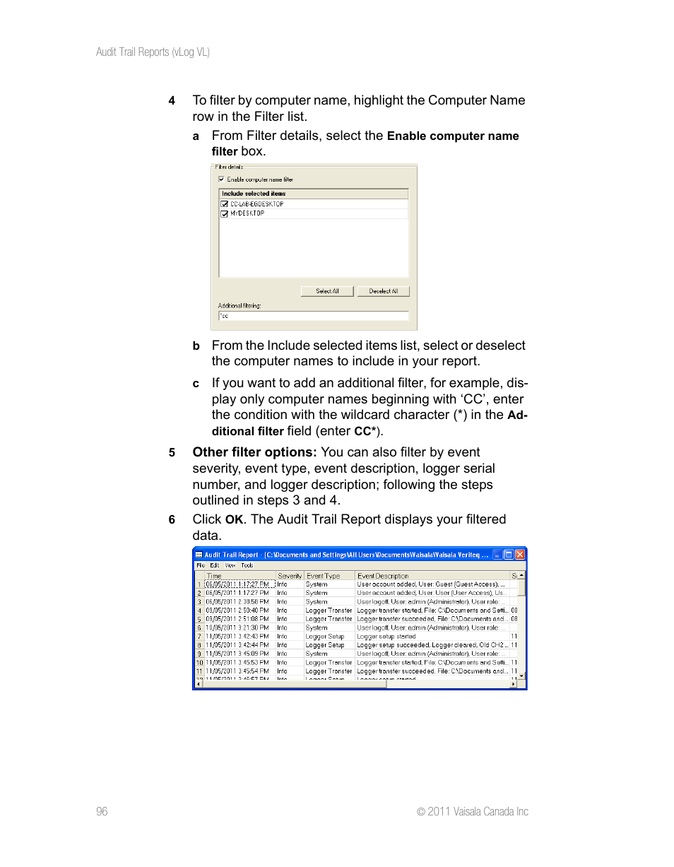 Vaisala vLog 4.5 User Manual | Page 102 / 128