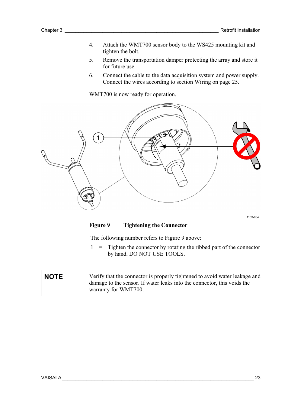 Vaisala WMT700 User Manual | Page 25 / 80