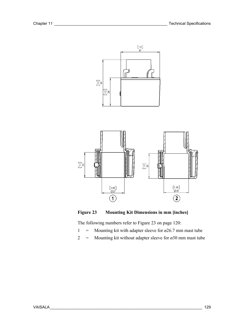 Vaisala WXT510 User Manual | Page 131 / 152