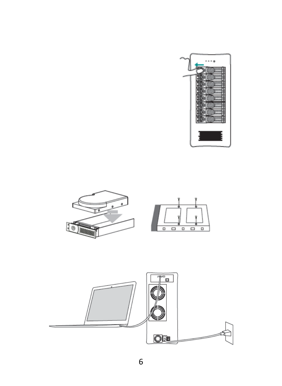 Setup procedures | HighPoint NA762TB User Manual | Page 6 / 12