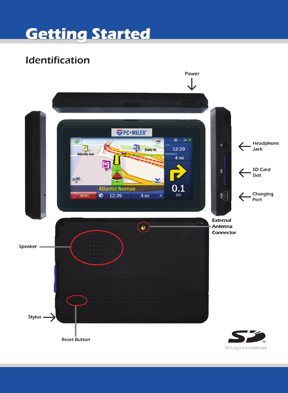 Getting started | ALK Technologies 740 User Manual | Page 8 / 80