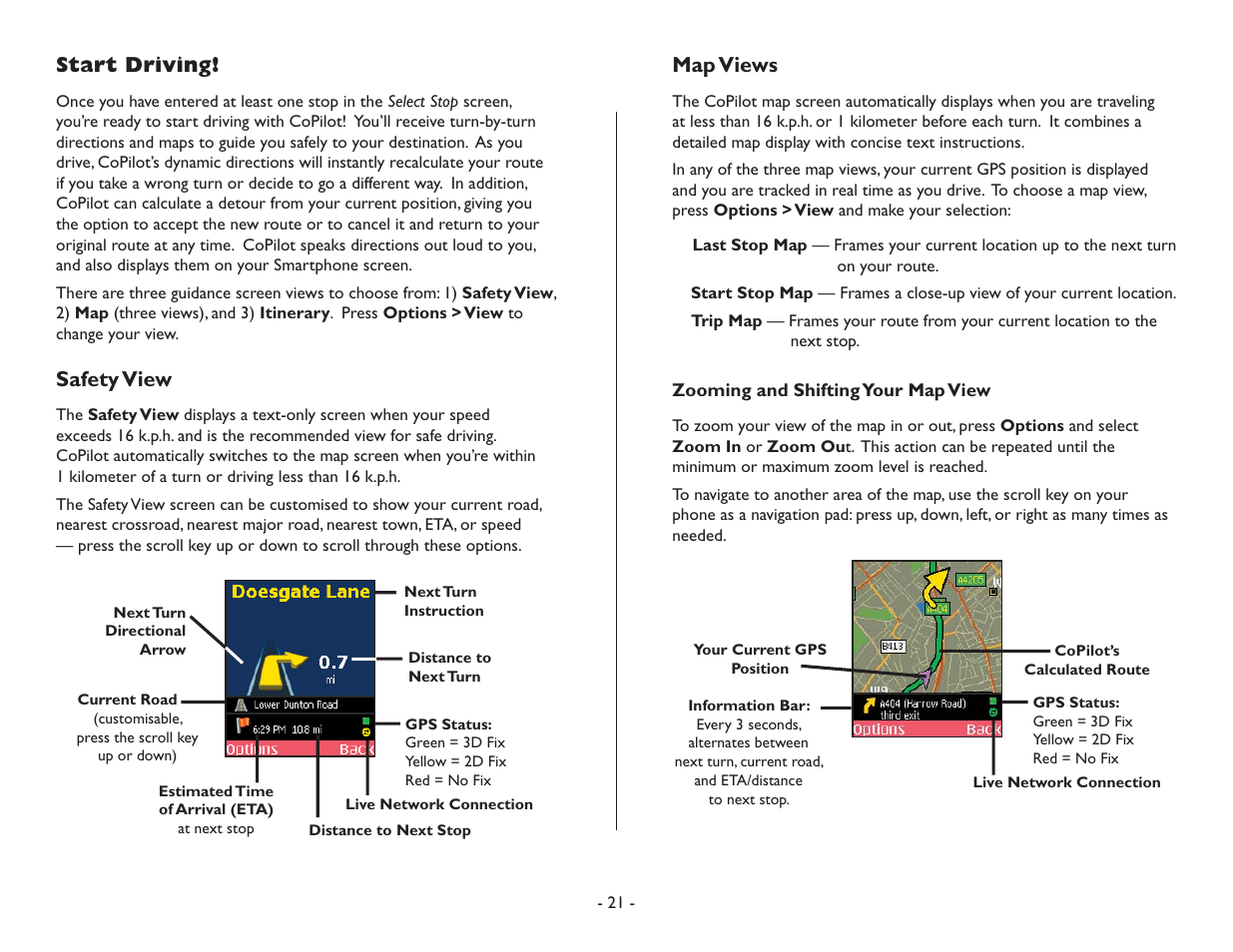 ALK Technologies CoPilot Symbian S60 User Manual | Page 23 / 51