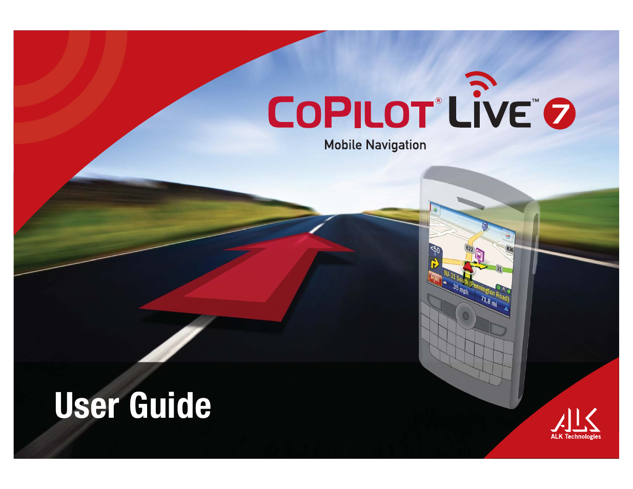 ALK Technologies COPILOT LIVE 7 User Manual | 56 pages