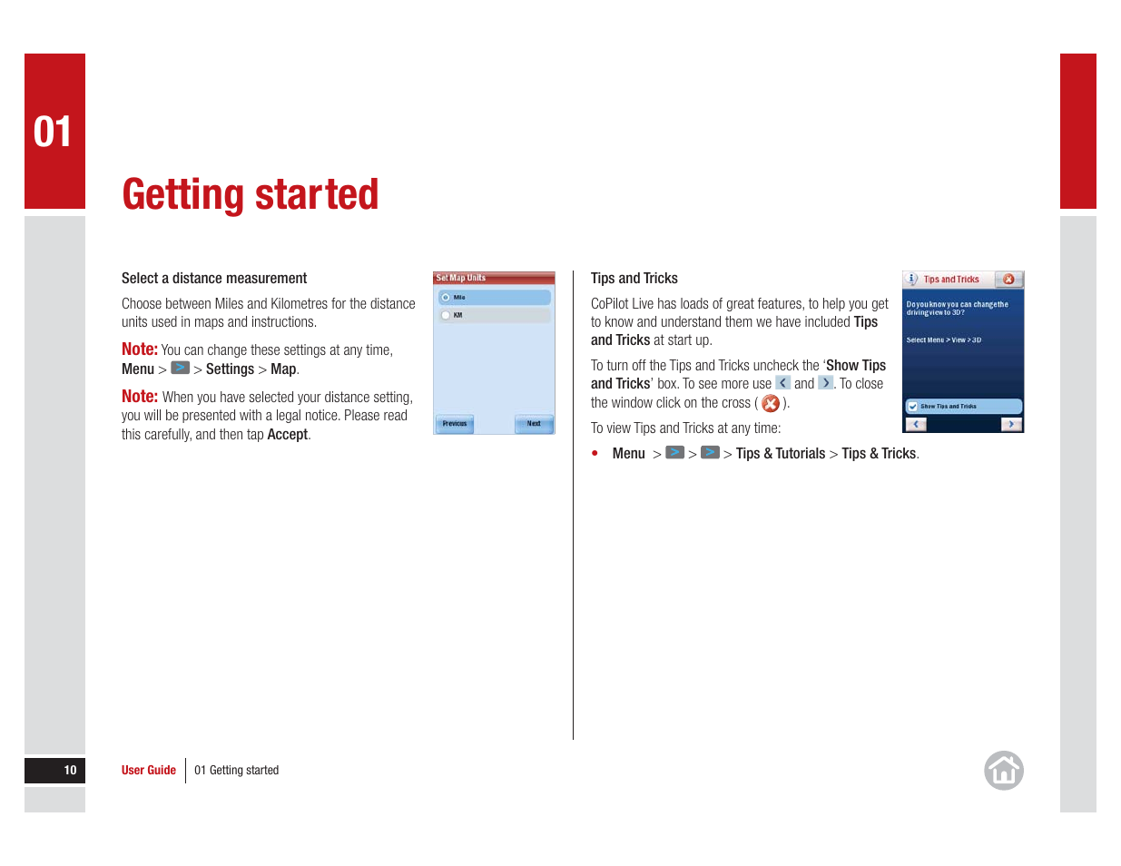 Getting started | ALK Technologies COPILOT LIVE 7 User Manual | Page 10 / 56