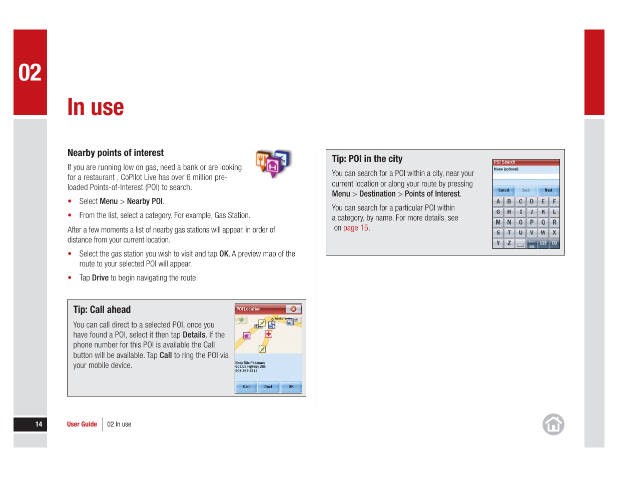 ALK Technologies COPILOT LIVE 7 User Manual | Page 14 / 56