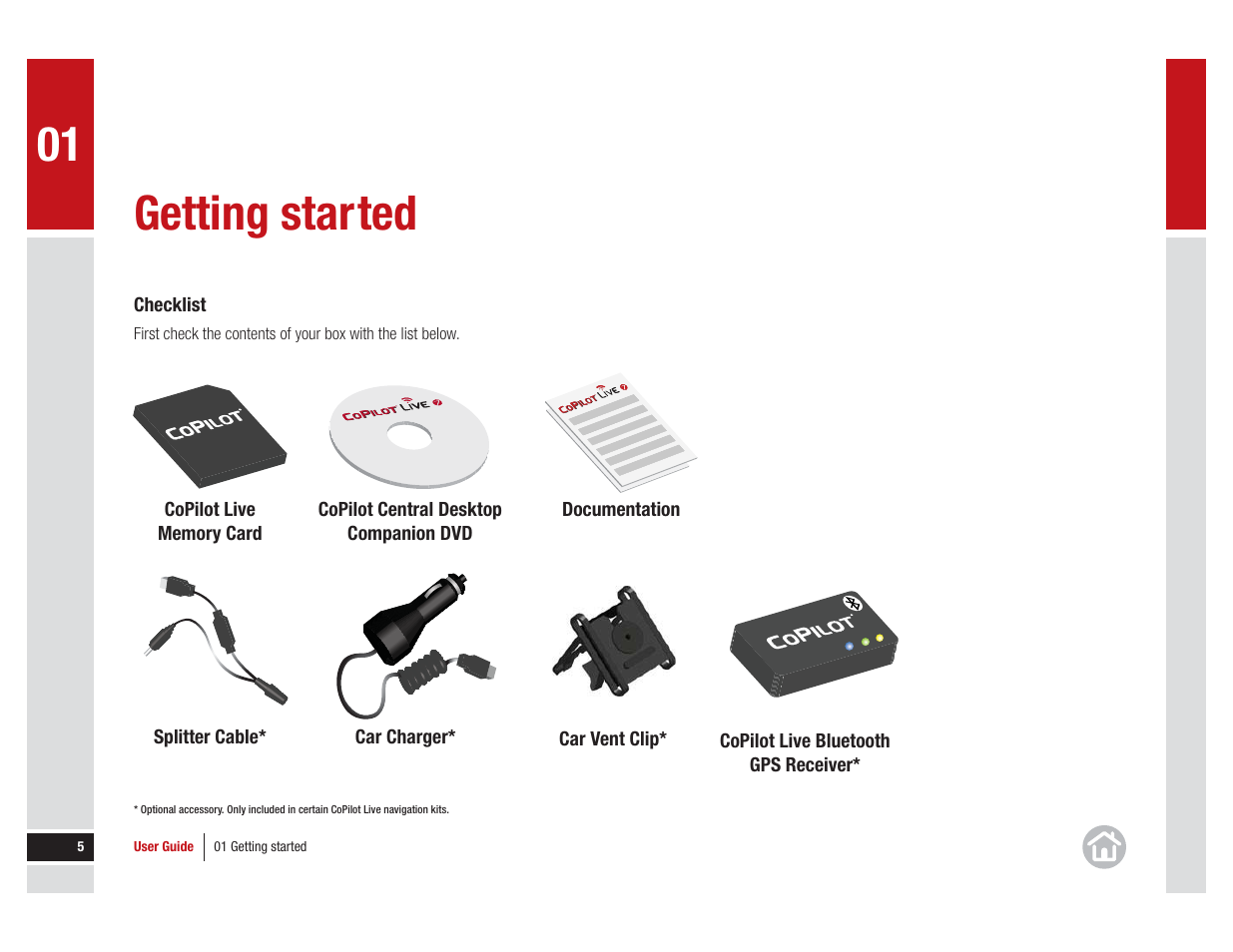 Getting started | ALK Technologies COPILOT LIVE 7 User Manual | Page 5 / 56