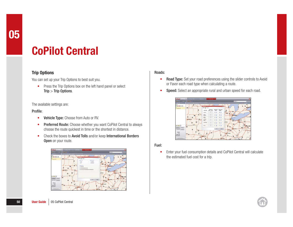 Copilot central | ALK Technologies COPILOT LIVE 7 User Manual | Page 50 / 56