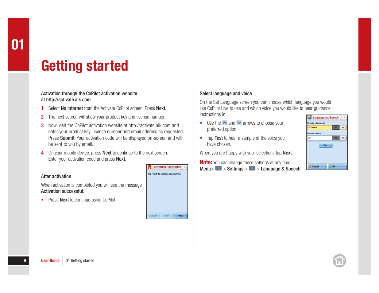 Getting started | ALK Technologies COPILOT LIVE 7 User Manual | Page 9 / 56