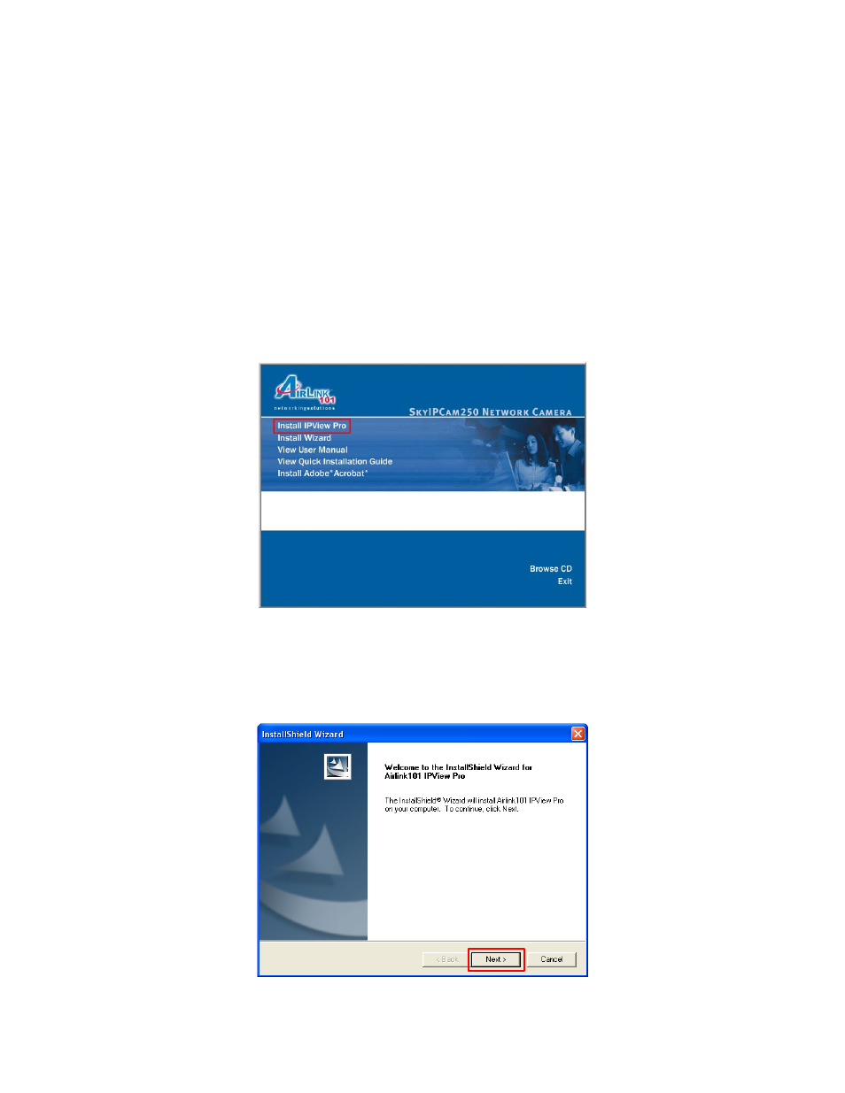 Ipview pro | Airlink101 AIC250 User Manual | Page 33 / 71
