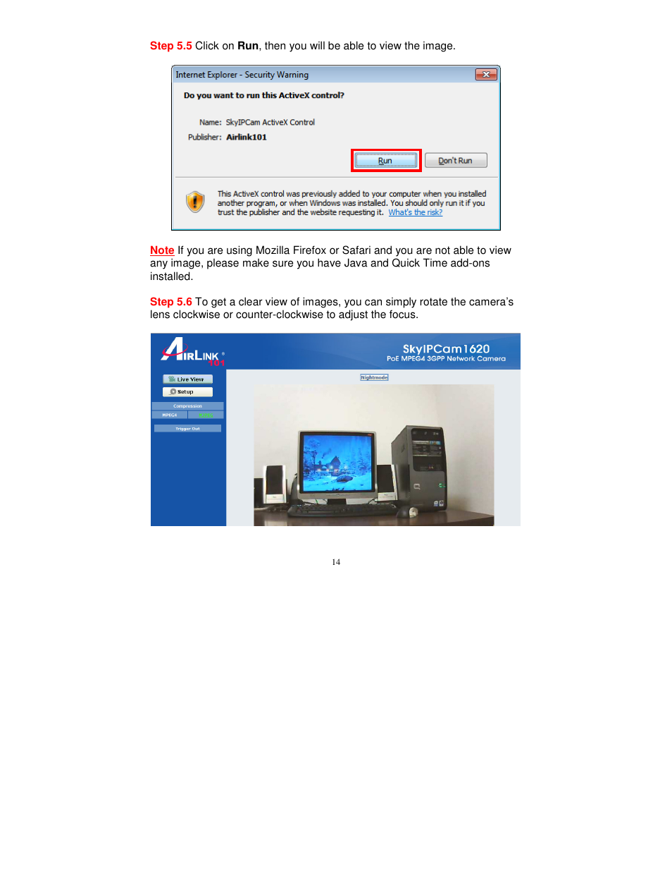 Airlink101 AIC1620POE User Manual | Page 15 / 16
