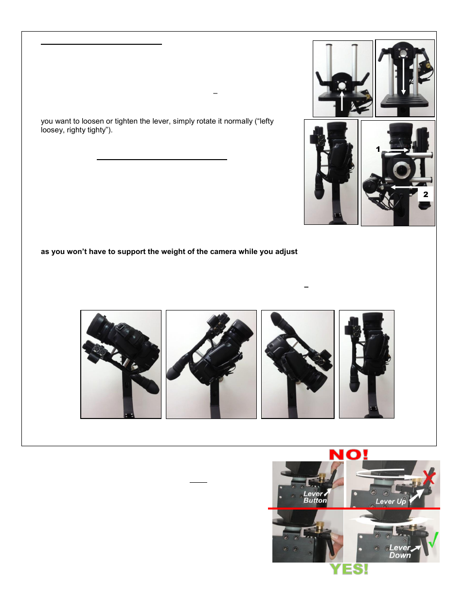 VariZoom VZCS1LK User Manual | Page 2 / 5