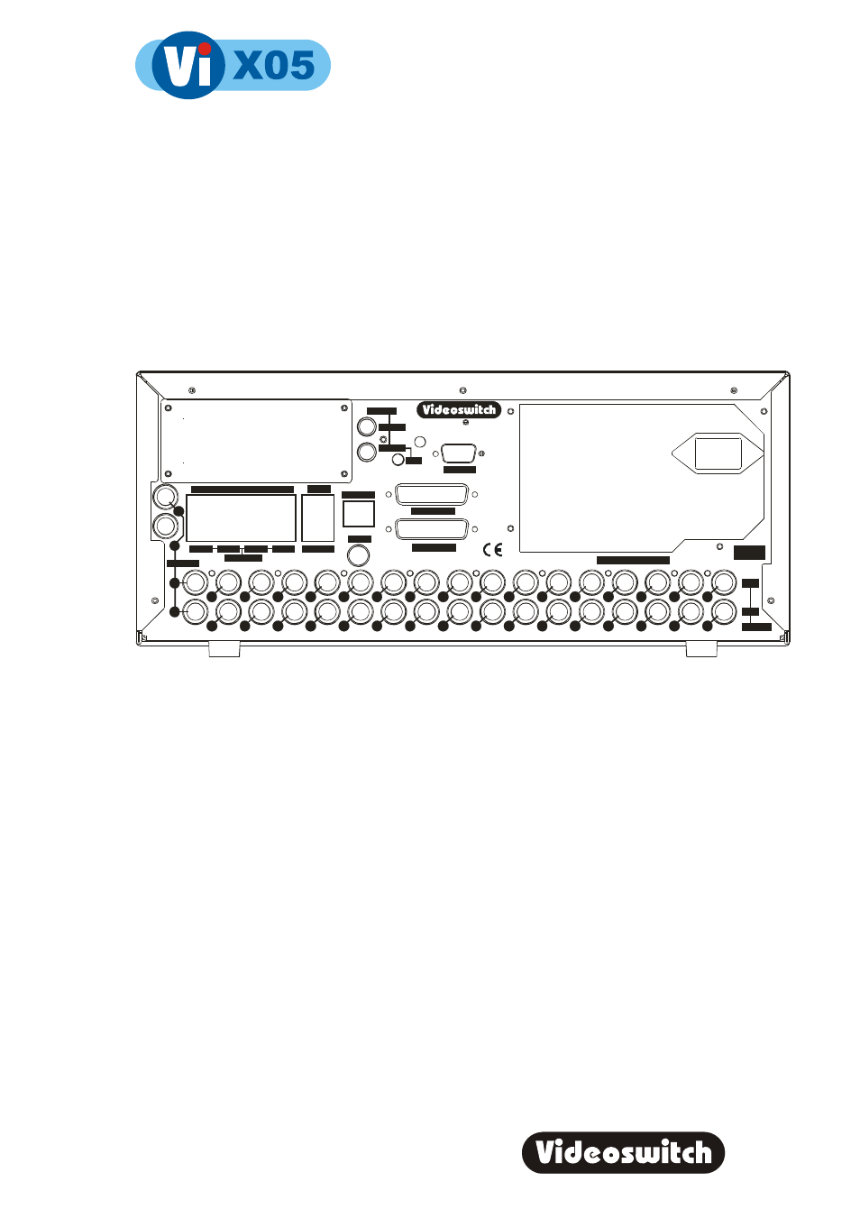 Digital recorder, 5 connecting up the vi605 | Videoswitch Vi605 User Manual | Page 10 / 73