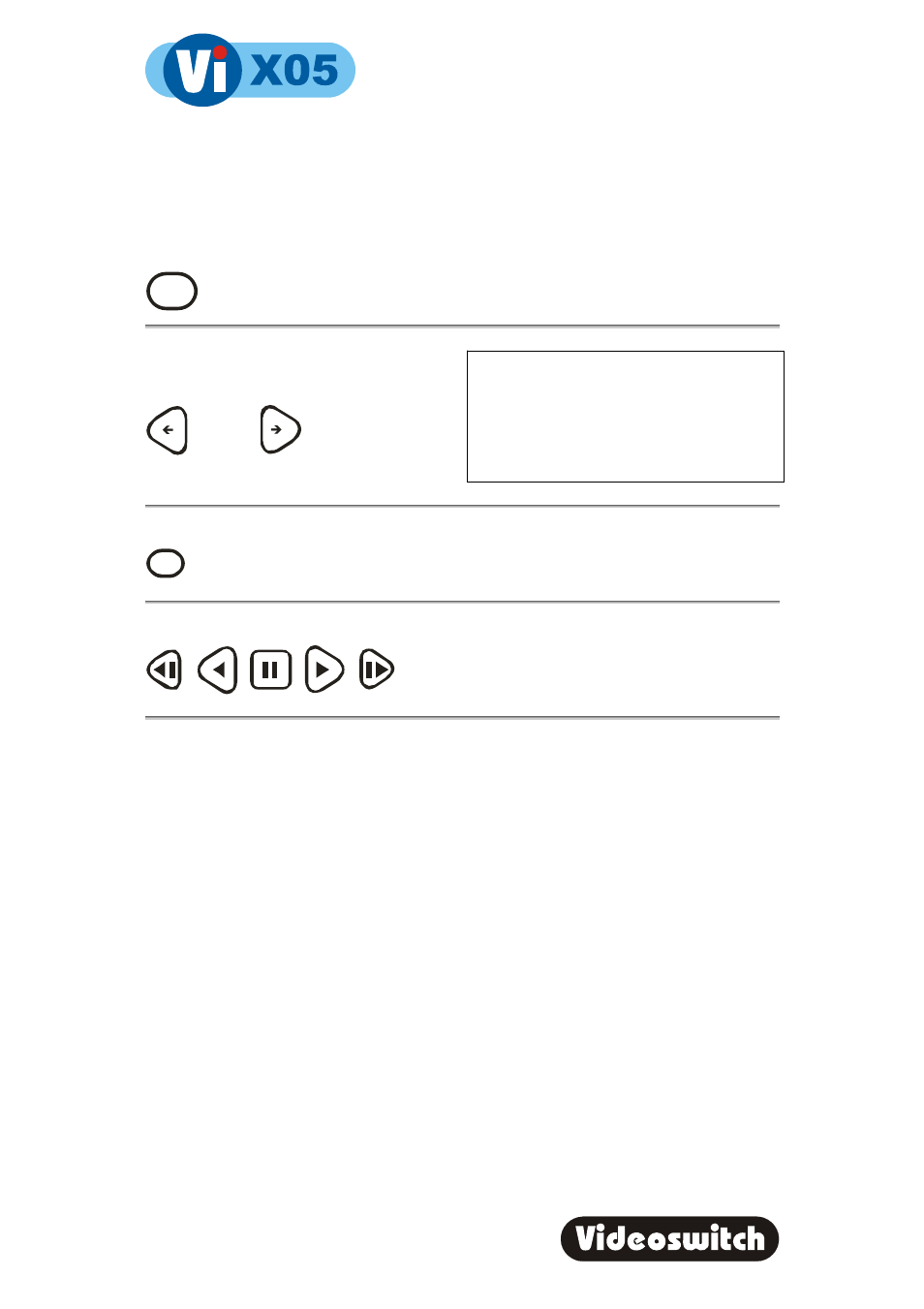 Digital recorder, 2 find-2 sweep | Videoswitch Vi605 User Manual | Page 19 / 73