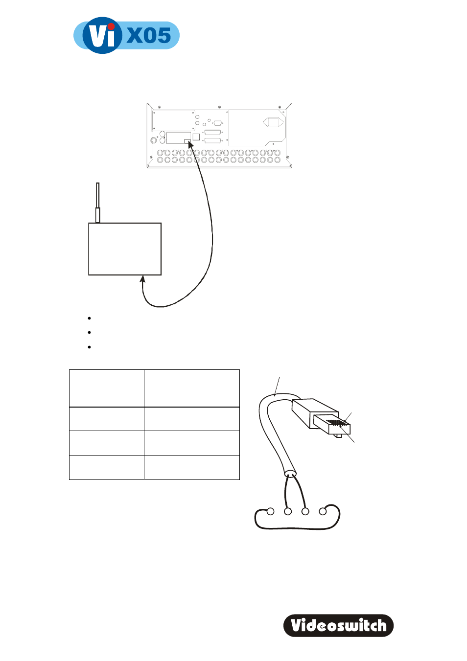 Digital recorder | Videoswitch Vi605 User Manual | Page 59 / 73