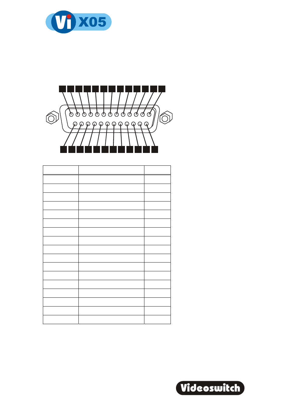 Digital recorder | Videoswitch Vi605 User Manual | Page 62 / 73