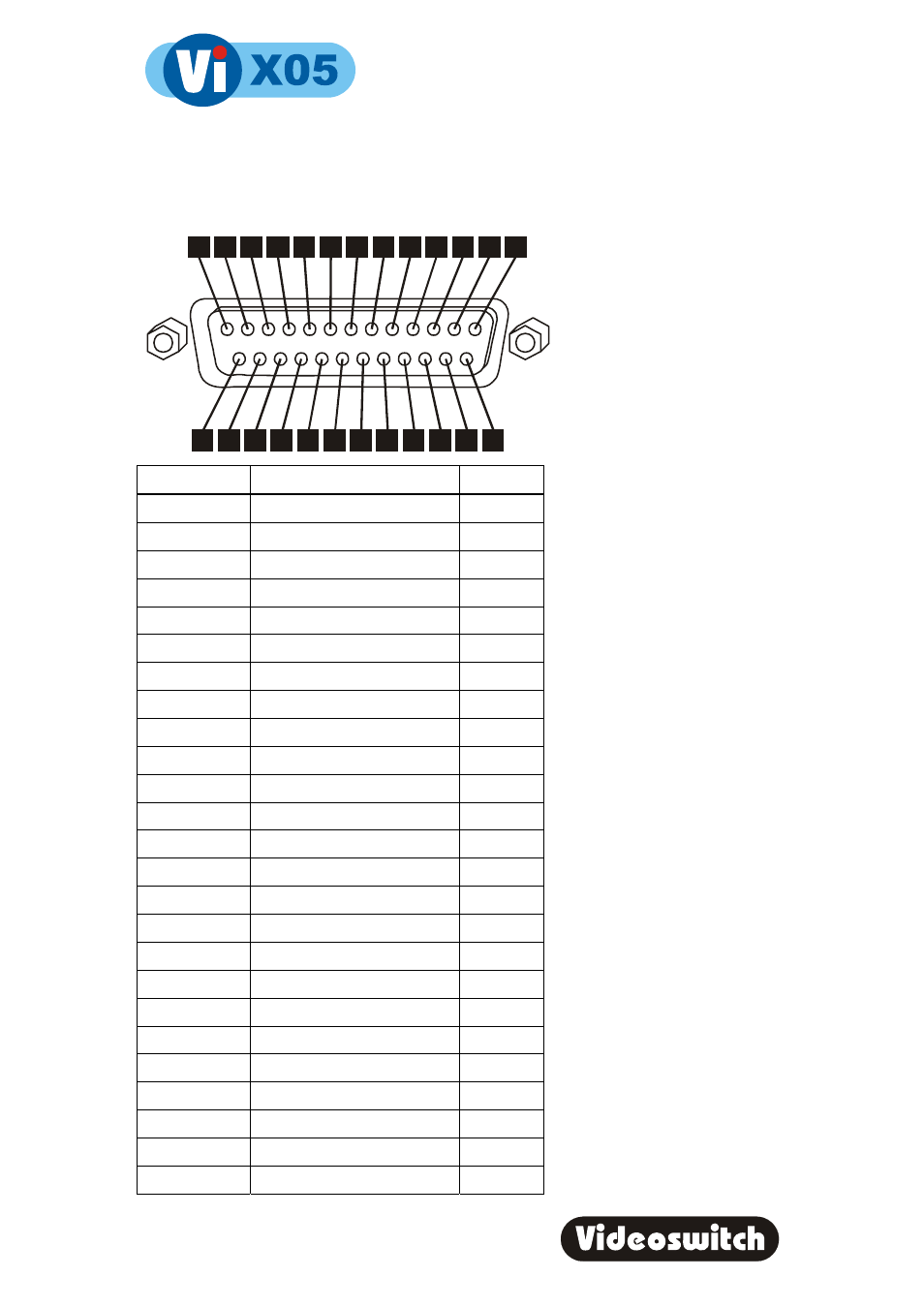 Digital recorder | Videoswitch Vi605 User Manual | Page 63 / 73