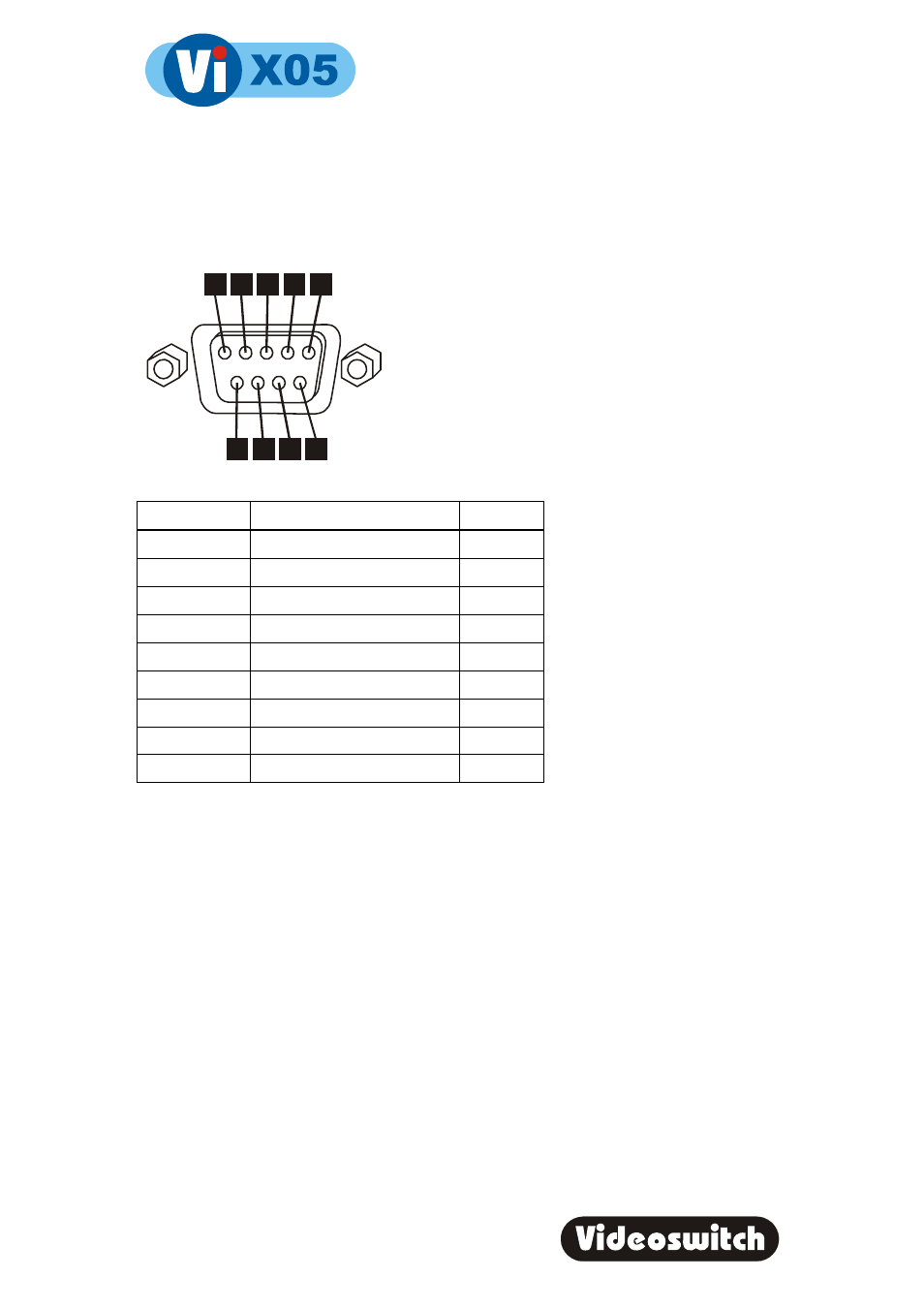 Digital recorder | Videoswitch Vi605 User Manual | Page 65 / 73