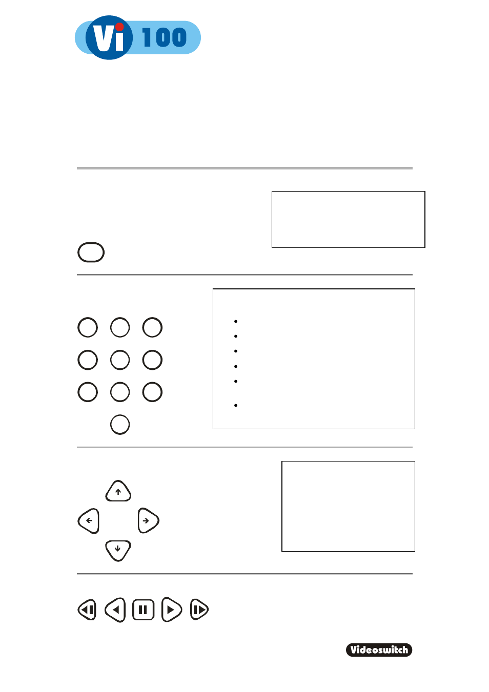 3 find, Digital recorder, 1 find-1 date/time | Videoswitch Vi100 User Manual | Page 12 / 37