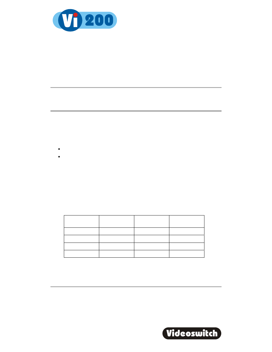 Digital recorder, 2 record | Videoswitch Vi200 User Manual | Page 28 / 55