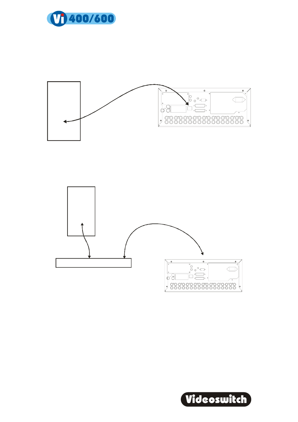 Digital recorder, 2 ethernet connection to a pc, 3 ethernet connection to a lan | Videoswitch Vi600 User Manual | Page 53 / 70