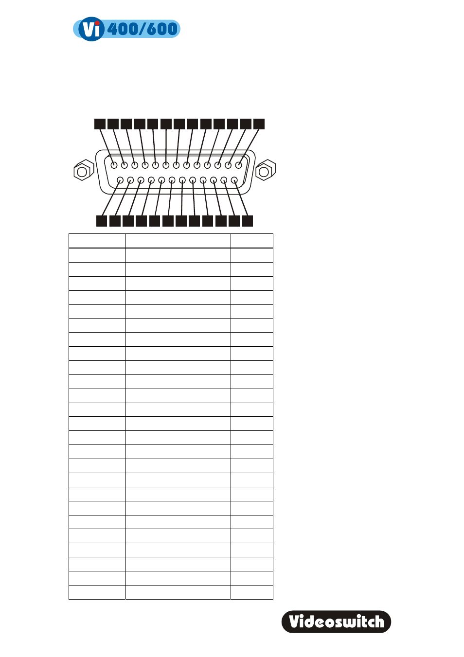 Digital recorder | Videoswitch Vi600 User Manual | Page 59 / 70