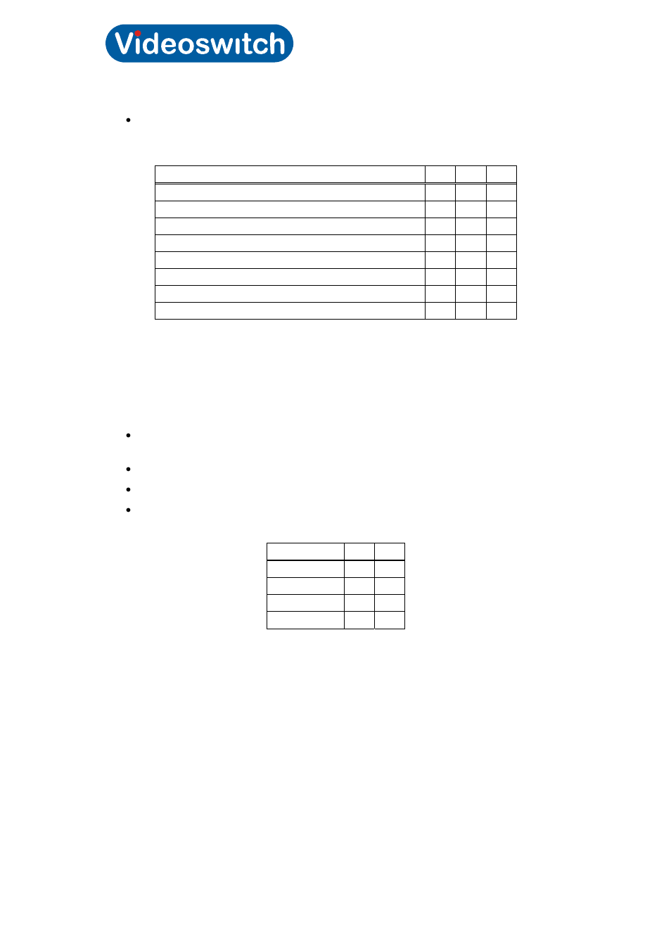 Cmor dome | Videoswitch CMOR D2 Dome User Manual | Page 12 / 38