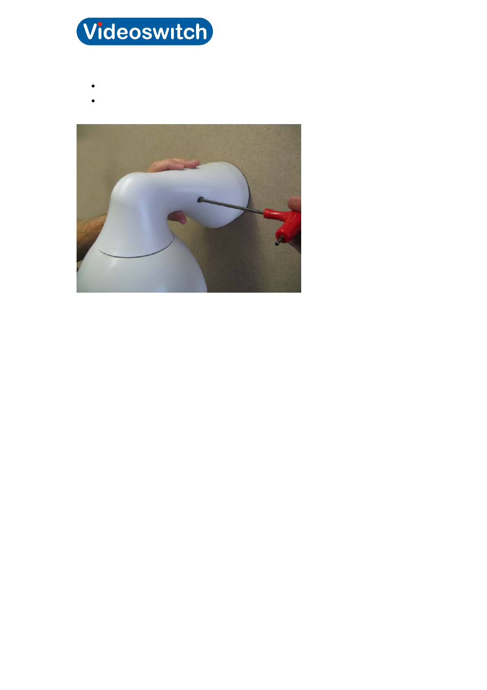 Cmor dome, 5 fitting the bracket cover | Videoswitch CMOR D2 Dome User Manual | Page 18 / 38