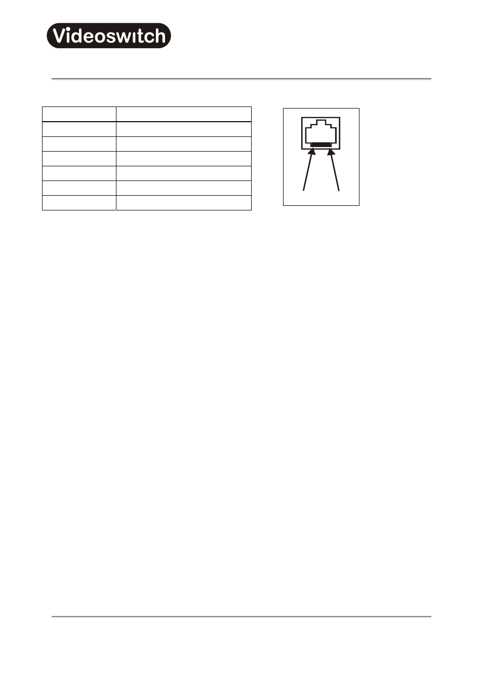 8 vi-series input/output (rj45), Vi-series input/output (rj45) | Videoswitch Vi-K3 User Manual | Page 108 / 110