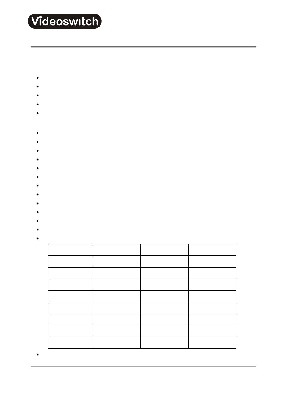 7 presets, 1 recalling a preset, 2 setting a preset | Presets, Vi-k2/vi-k3 universal keyboard | Videoswitch Vi-K3 User Manual | Page 62 / 110