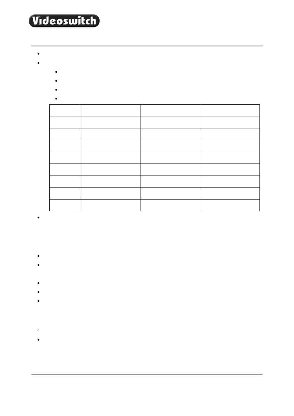 10 other commands, Vk-2 universal keyboard | Videoswitch VK-2 User Manual | Page 61 / 85