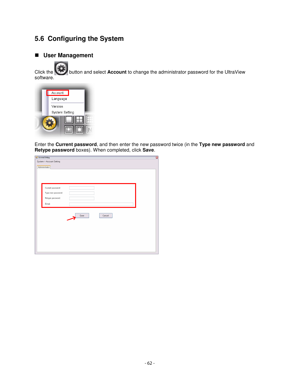6 configuring the system | Airlink101 AIC1620W User Manual | Page 63 / 76