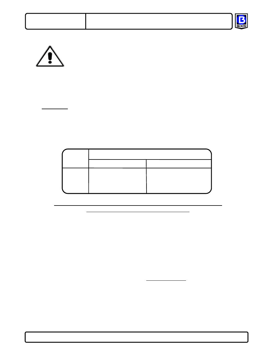 Bloom Manufacturing LS80K Series User Manual | Page 7 / 8