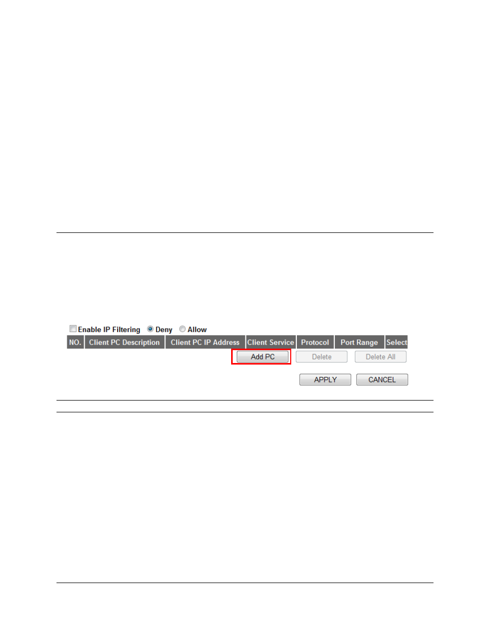 2 ip filtering | Airlink101 AR660W3G User Manual | Page 59 / 76