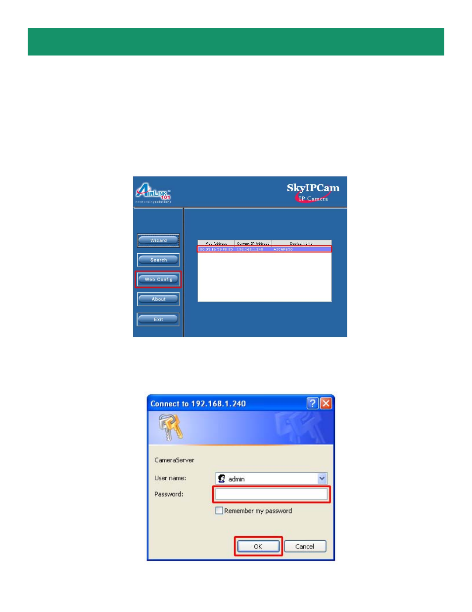 Airlink101 SkyIPCam 650 AICAP650 User Manual | Page 9 / 15