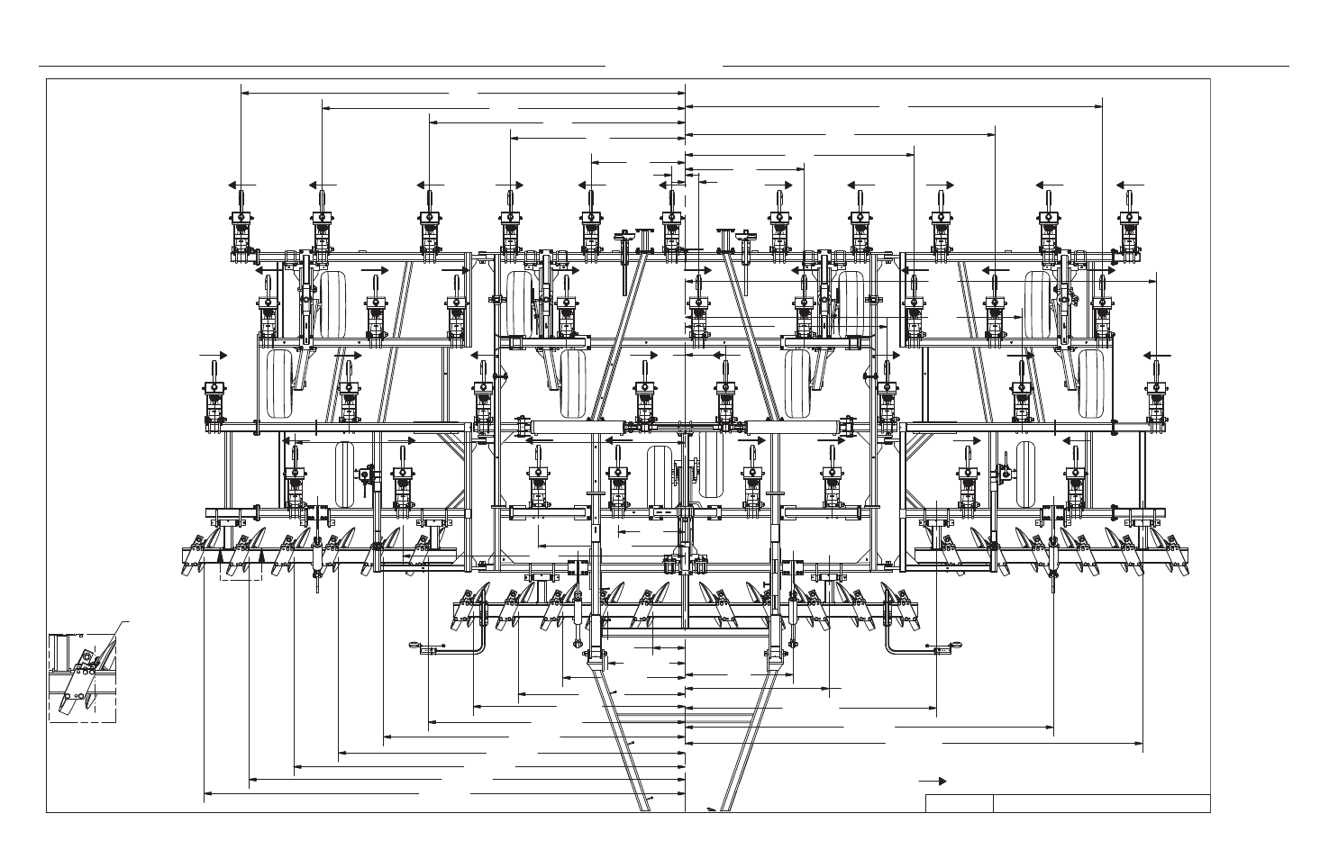 36' disk-chisel layout, 36' disk- chisel | Summers Disk-Chisel User Manual | Page 64 / 119